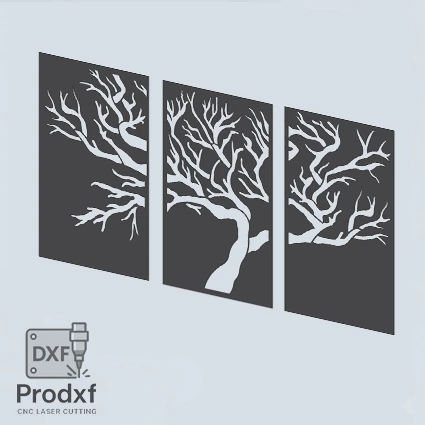D026 Decor Lazer kesim dxf Çizimi