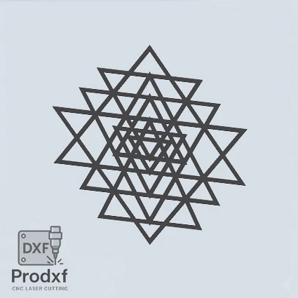 D064 Decor Lazer kesim dxf Çizimi
