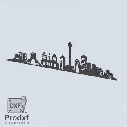 D095 Decor Lazer kesim dxf Çizimi