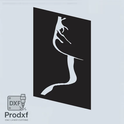 D016 Decor Lazer kesim dxf Çizimi