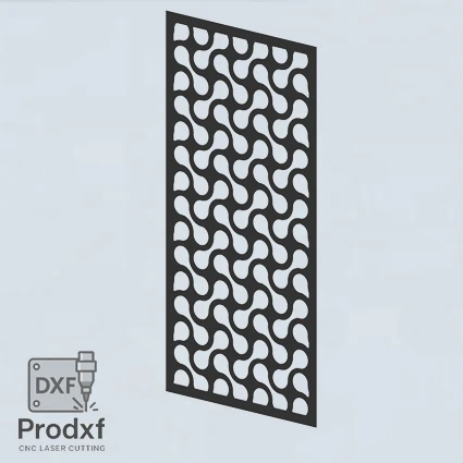 21001 Decorative Panel dxf Çizimi