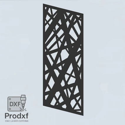 21002 Decorative Panel dxf Çizimi