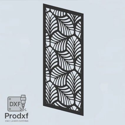 21003 Decorative Panel dxf Çizimi
