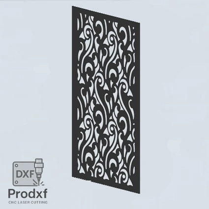 21006 Decorative Panel dxf Çizimi