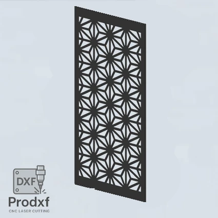 21008 Decorative Panel dxf Çizimi