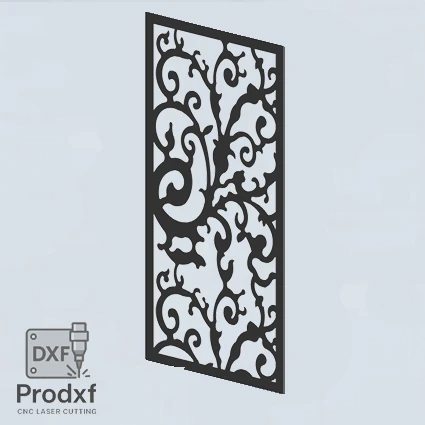 21010 Decorative Panel dxf Çizimi