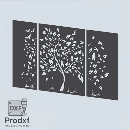 D139 Decor Lazer kesim dxf Çizimi