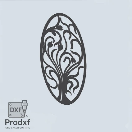 D159 Decor Lazer kesim dxf Çizimi