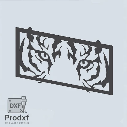 D287 Decor Lazer kesim dxf Çizimi