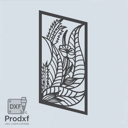 D301 Decor Lazer kesim dxf Çizimi