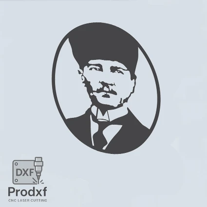 D355 Decor Lazer kesim dxf Çizimi