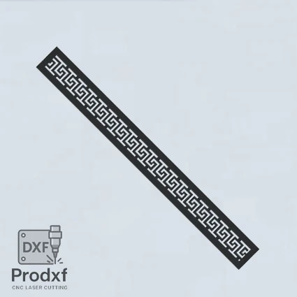 T016 Kenarlık Lazer kesim dxf Çizimi