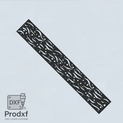 T028 Kenarlık Lazer kesim dxf Çizimi