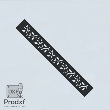 T033 Kenarlık Lazer kesim dxf Çizimi