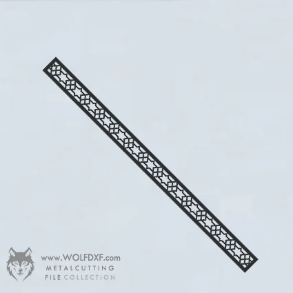 T037 Kenarlık Lazer kesim dxf Çizimi