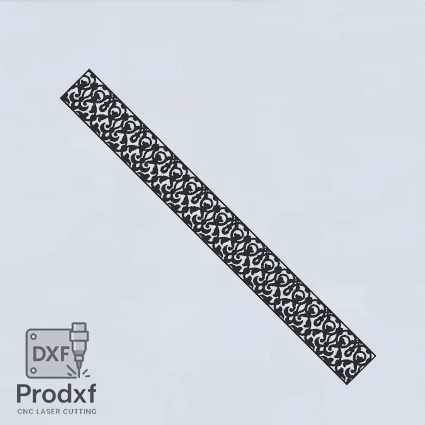 T049 Kenarlık Lazer kesim dxf Çizimi