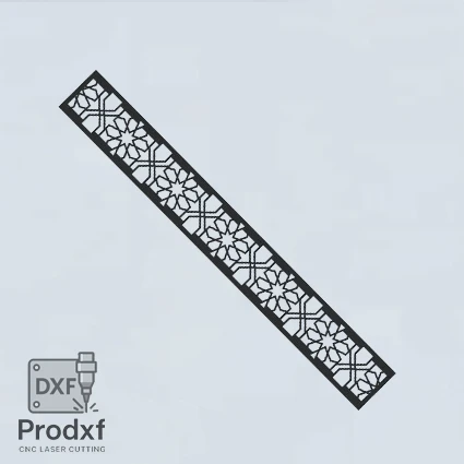 T059 Kenarlık Lazer kesim dxf Çizimi