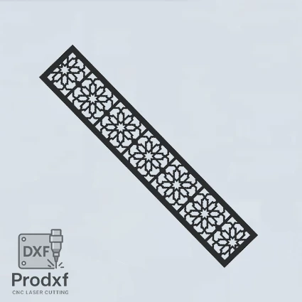 T060 Kenarlık Lazer kesim dxf Çizimi