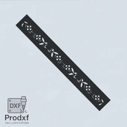 T065 Kenarlık Lazer kesim dxf Çizimi