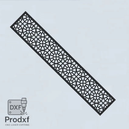 T068 Kenarlık Lazer kesim dxf Çizimi